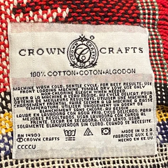 Crown Crafts throw - Picture 2 of 4